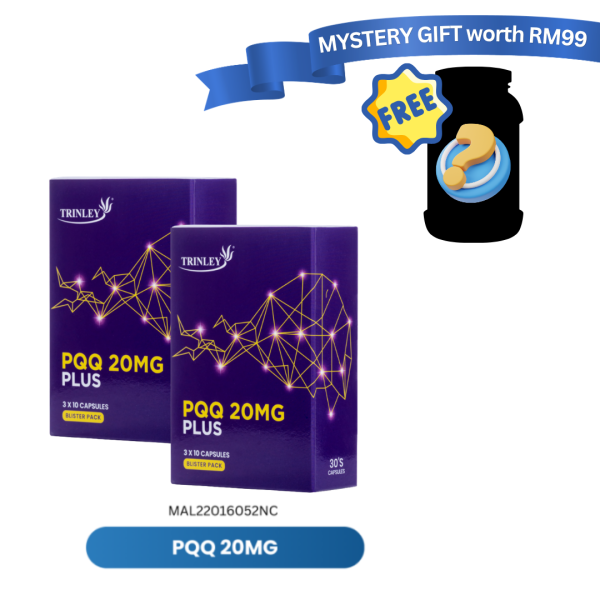 [TP]TRINLEY PQQ 20mg Plus 30'c TWINPACK-MAL22016052NC (Free Supplement Gift)